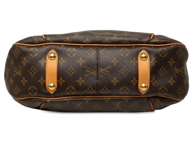 Bolso de hombro Louis Vuitton Monogram Galliera PM Marrón - vista 3