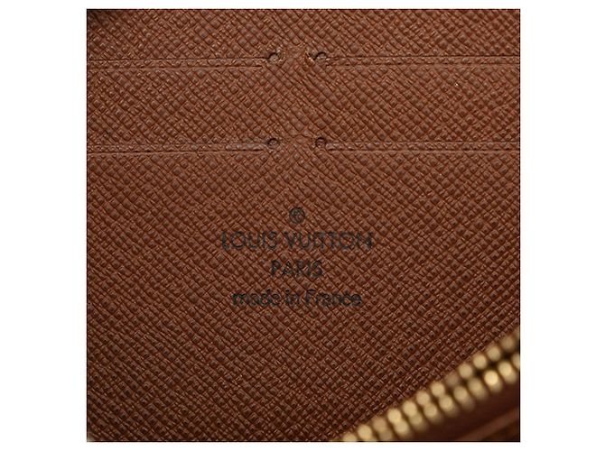 Portafoglio Lungo Zippy Monogram Louis Vuitton Brown - vista 5