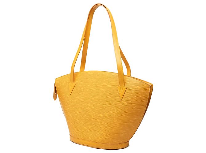 Saco Tote Louis Vuitton Epi Saint Jacques GM com Alça Longa, Amarelo - vista 2