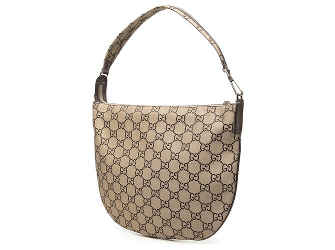 Borsa a tracolla Gucci GG Canvas Beige - vista 2