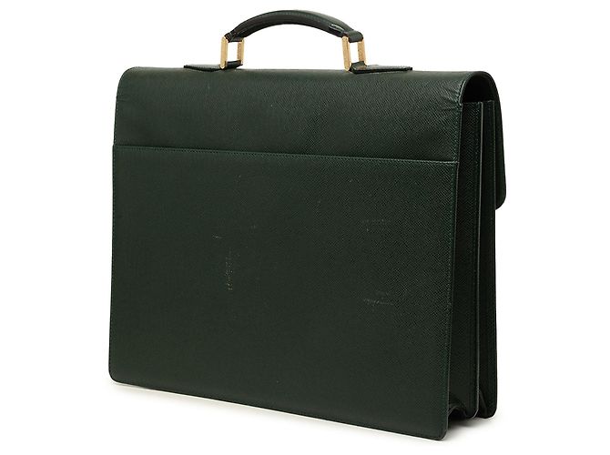 Borsa da lavoro Louis Vuitton Taiga Moskova Briefcase Verde - vista 2
