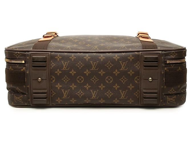 Sac de voyage Louis Vuitton Monogram Satellite 53 Marron - vue 3