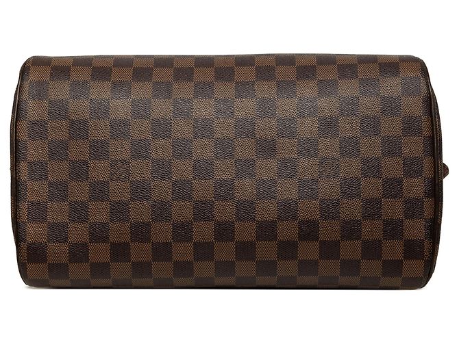 Borsa a mano Louis Vuitton Damier Ebene Ribera MM Marrone - vista 3