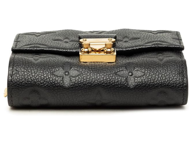 Black Louis Vuitton Monogram Empreinte Metis Compact Wallet Small Wallets - view 3