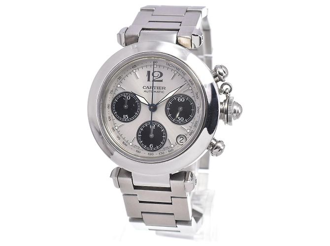 Cartier Pasha C Automatic Stainless Steel 35 - vista 2