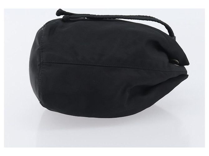 Wristlet Bucket Prada Vela com cordão em Tessuto Small - vista 3