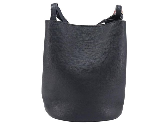 Burberry Lorne Bucket Leather Small - vista 2