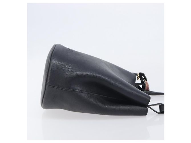 Burberry Lorne Bucket Leather Small - vista 3