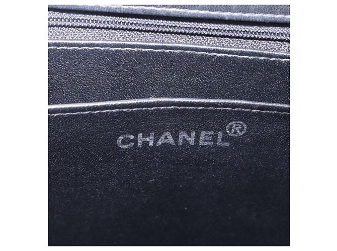 Chanel Vintage CC Box Flap Leather Medium - vista 6