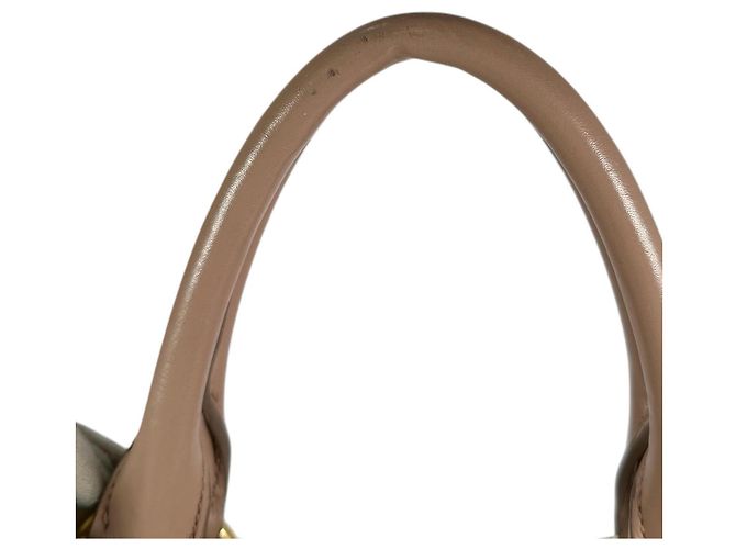 Borsa borchiata Miu Miu in Pink Beige - vista 14