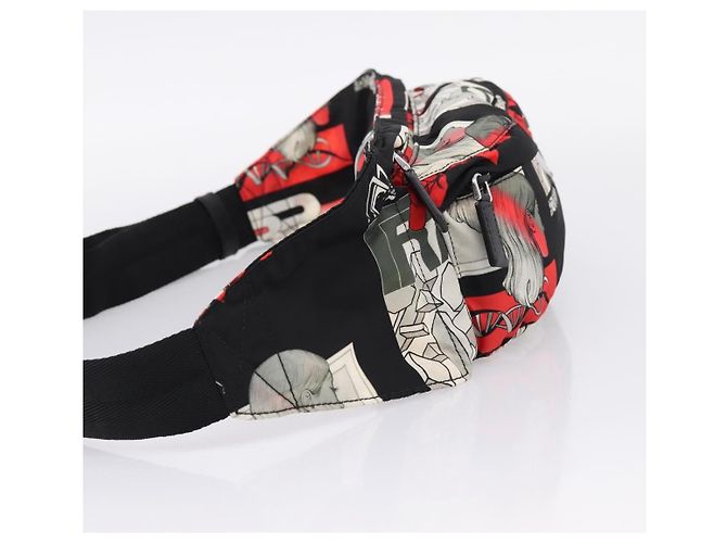 Prada Zip Waist Printed Tessuto Small - vue 3