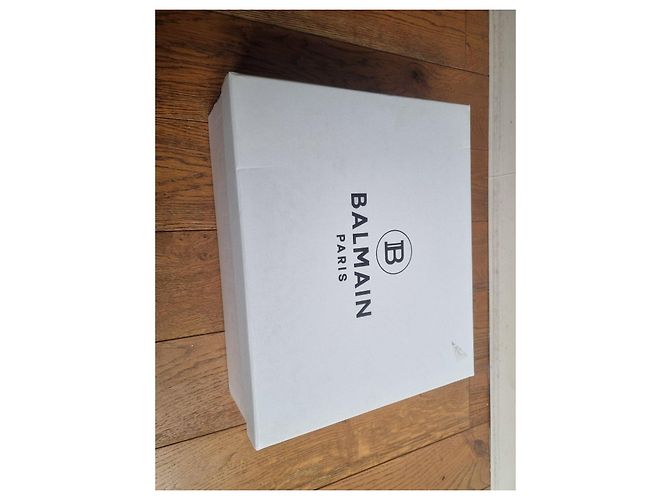 Balmain B-Bold High-Top Sneaker aus Mesh - Schwarz/Weiß - Ansicht 11