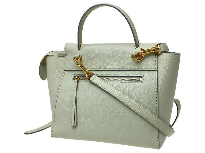 Céline Celine Belt Textured Leather Micro - view 2