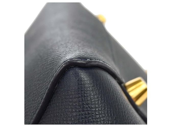 Céline Cintura Celine Mini in pelle testurizzata - vista 4