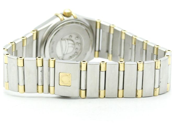 Orologio Omega Constellation MOP 18K Gold Steel da donna - vista 5