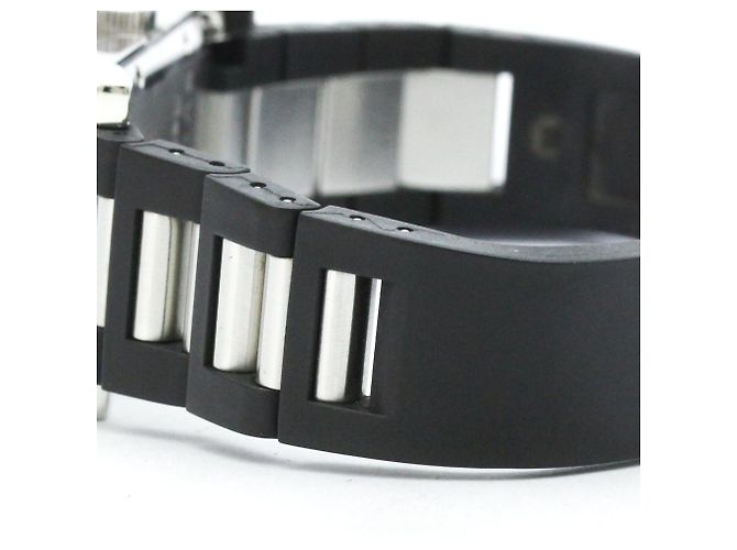 Bulgari Relógio Automático Bvlgari Rettangolo Steel Rubber RT45S - vista 3
