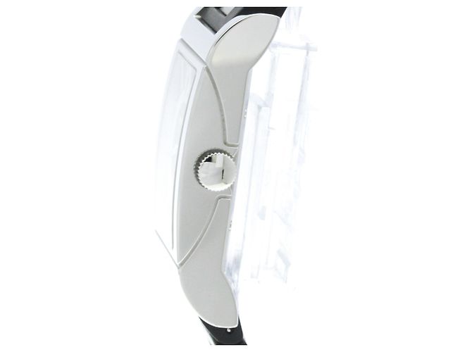 Bulgari Relógio Automático Bvlgari Rettangolo Steel Rubber RT45S - vista 4