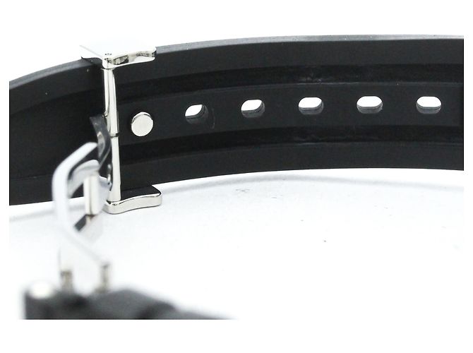 Bulgari Relógio Automático Bvlgari Rettangolo Steel Rubber RT45S - vista 7