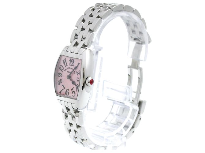 Franck Muller Cintree Curvex Steel Quartz Damenuhr - Ansicht 2