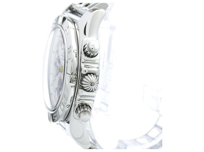 Orologio automatico da uomo Breitling Chronomat 44 MOP Dial AB0110 - vista 4