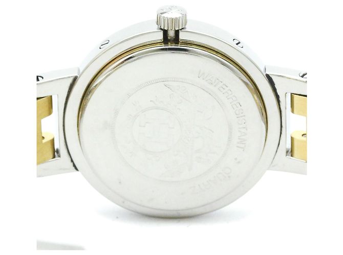 Hermès Reloj de pulsera Hermes Clipper de acero chapado en oro Quartz - vista 6