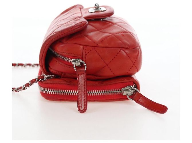 Chanel Wallet on Chain Flap Quilted Calfskin Mini - vista 3