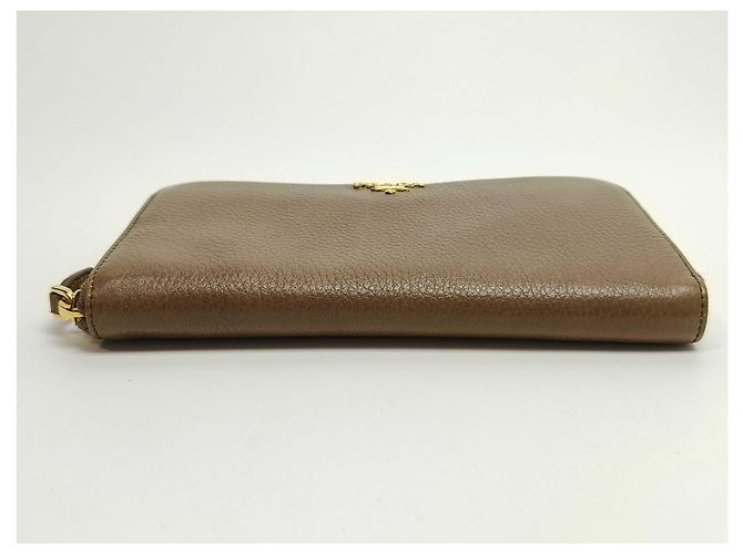 Prada Zip Around Vitello Daino Long - Ansicht 3
