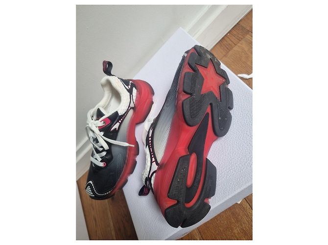 Dior Vibe Sneaker Black & Raspberry Technisches Gewebe 36 - Ansicht 11