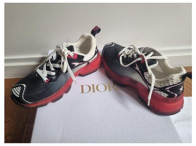 Dior Vibe Sneaker Black & Raspberry Technisches Gewebe 36 - Ansicht 3
