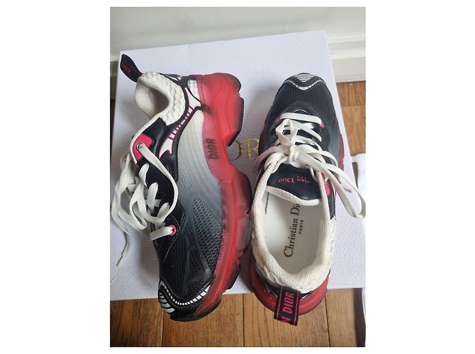 Dior Vibe Sneaker Black & Raspberry Technisches Gewebe 36 - Ansicht 5