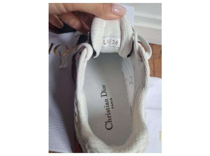 Dior Vibe Sneaker Black & Raspberry Technisches Gewebe 36 - Ansicht 8