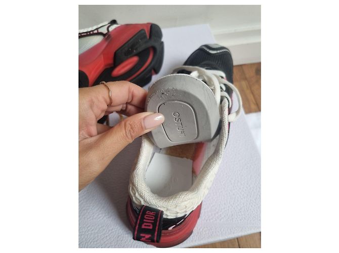 Dior Vibe Sneaker Black & Raspberry Technisches Gewebe 36 - Ansicht 9
