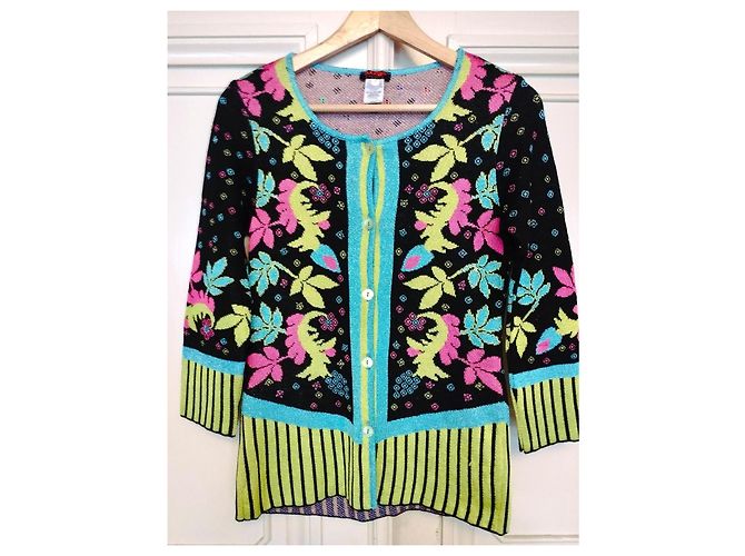 Christian Lacroix Strickjacke Lumineux Strickjacke T S/M - Ansicht 10