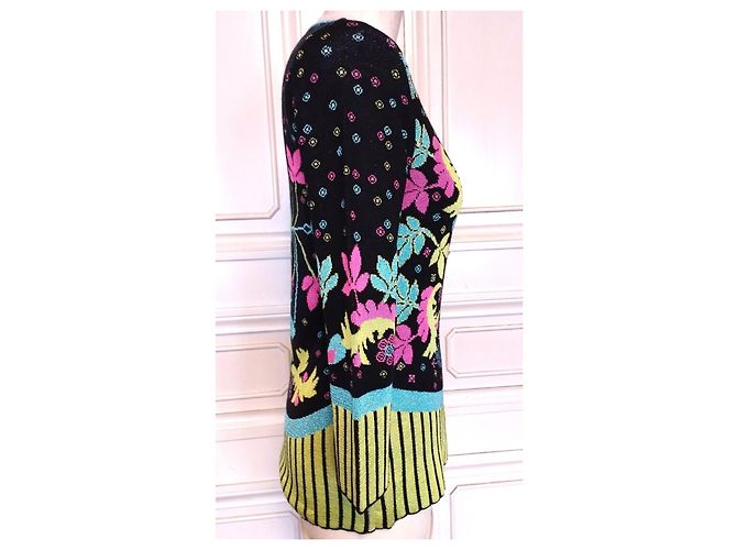Christian Lacroix Strickjacke Lumineux Strickjacke T S/M - Ansicht 7