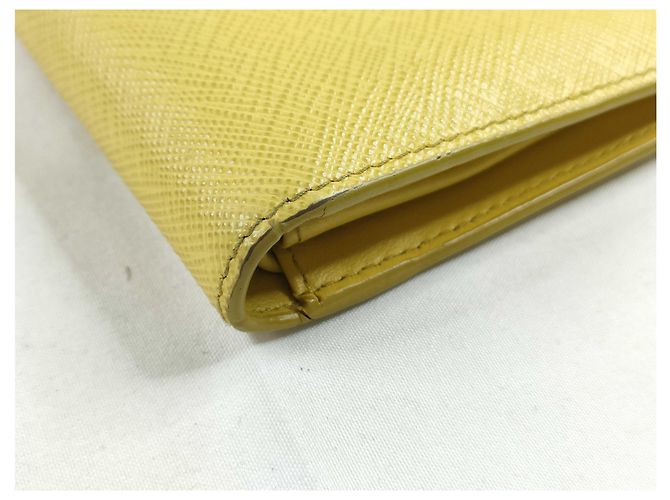 Prada Saffiano bifold Leather Small - vista 3