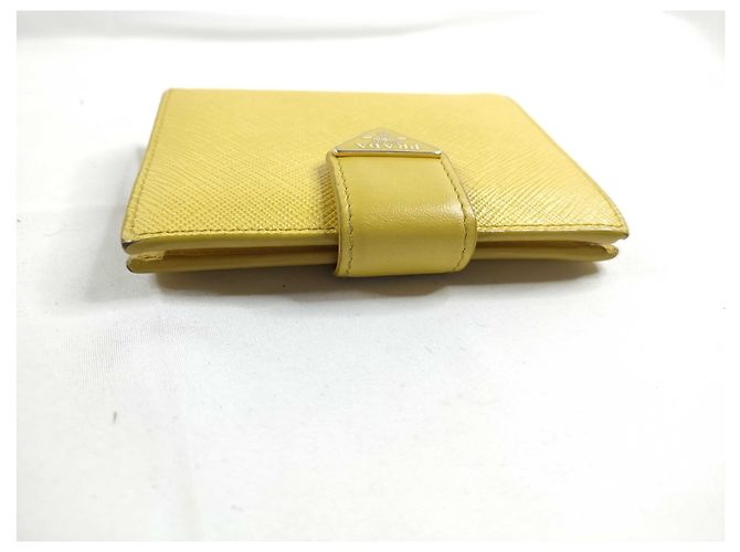 Prada Saffiano bifold Leather Small - vista 6