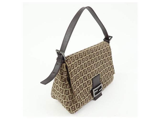 Fendi Fendi mamma baguette Jacquard Canvas - Ansicht 4
