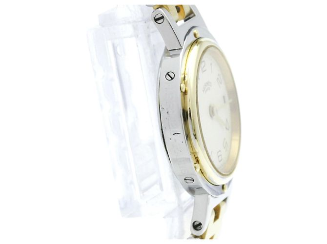 Hermès Hermes Clipper Quartz Stainless Steel and Plated Metal 36 - Ansicht 5