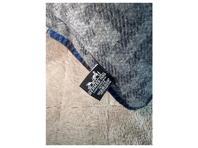 Cuscino reversibile Hermès in lana - vista 3