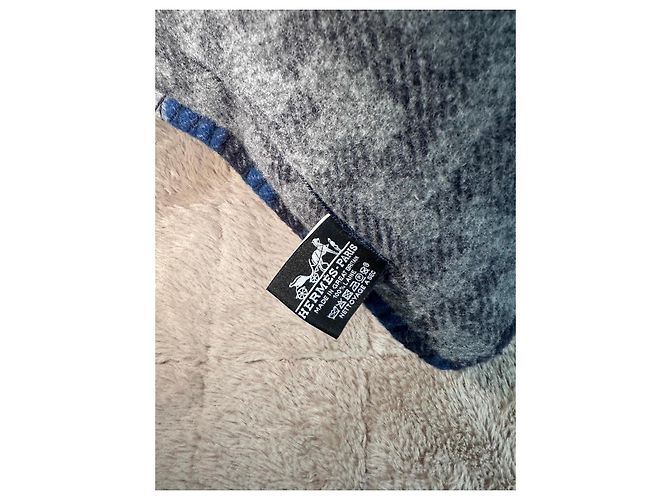 Cuscino reversibile Hermès in lana - vista 4