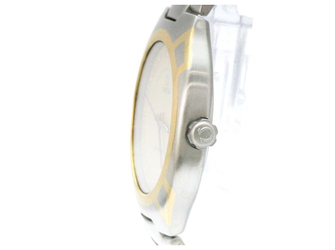 Omega Seamaster Polaris Day-Date Quartz Acciaio inossidabile e Oro giallo (18K) - vista 3