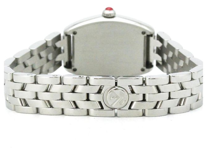 Franck Muller Cintree Curvex Quartz White Gold and Crocodile with Diamond Bezel 22 - vista 2