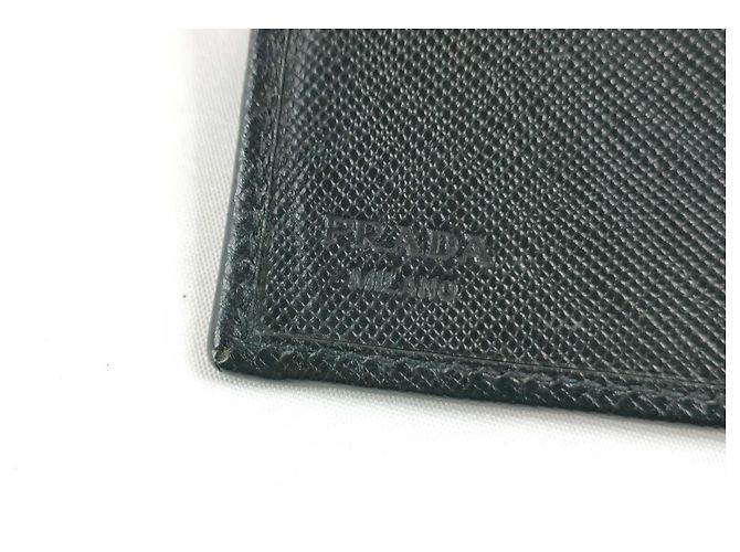Prada Saffiano bifold Leather Small - vue 3
