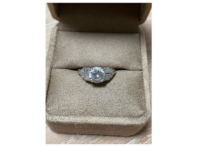 Autre Marque Bottazzi Blondeel 1,47 Karat Diamantring 18k Weißgold - Ansicht 3
