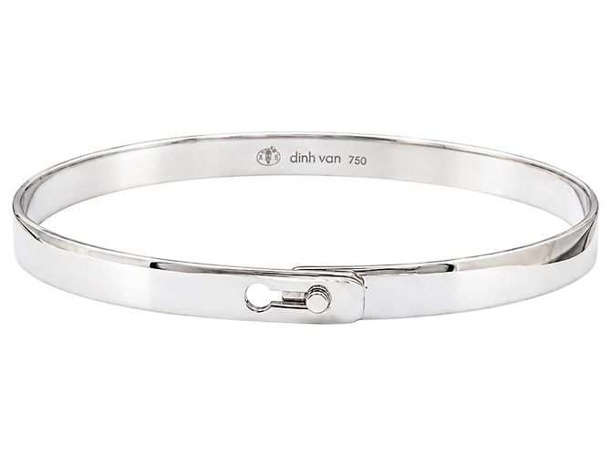 Bracelete Dinh Van, "Serrure", ouro branco. - vista 3