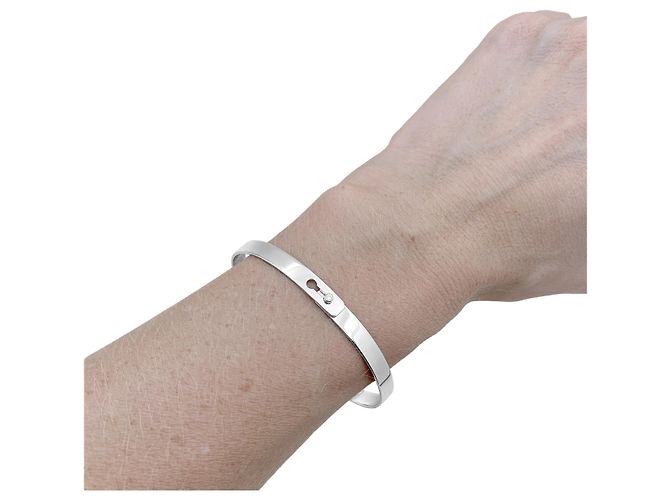 Bracelete Dinh Van, "Serrure", ouro branco. - vista 6