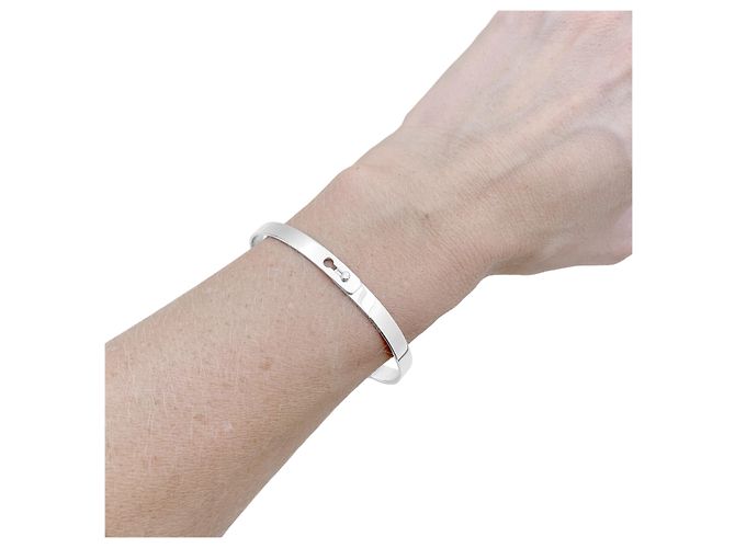 Bracelete Dinh Van, "Serrure", ouro branco. - vista 7