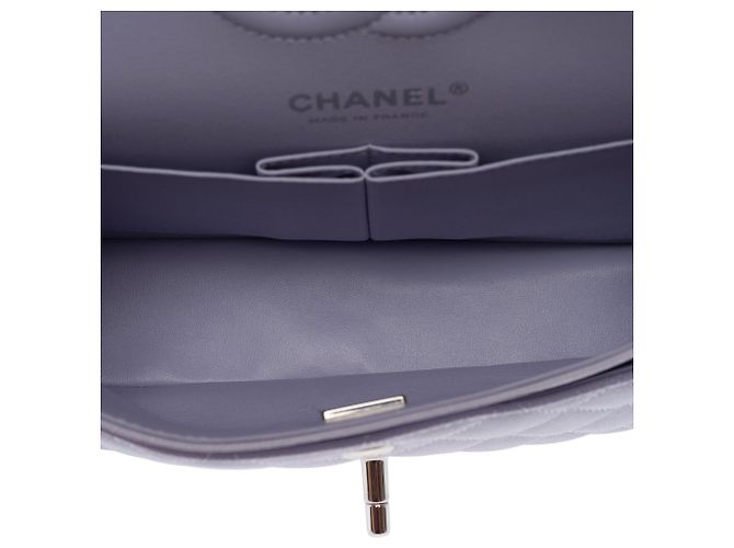 Borsa CHANEL Timeless/Classique in Pelle Blu - 104035 - vista 9