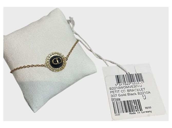 Pulsera Dior CD dorada - vista 4