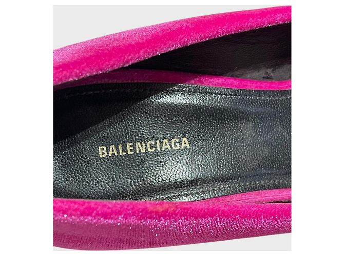 Décolleté Balenciaga rosa T.36,5 - vista 10